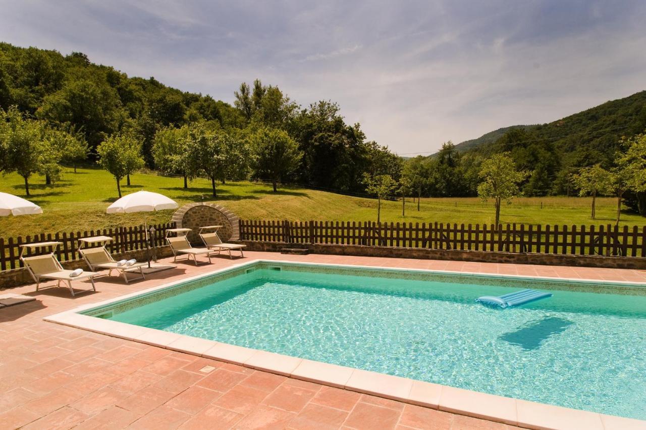 Monterchi Il Mulino - Beautiful, Family-Friendly Tuscan Villa With Fenced Pool מראה חיצוני תמונה